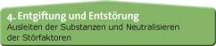 Entgiftung und Entstörung